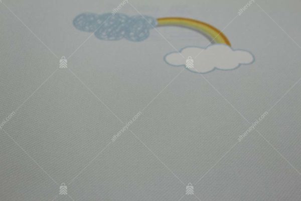 8902-1 Adawall Bulutlu Duvar Kağıdı Detay