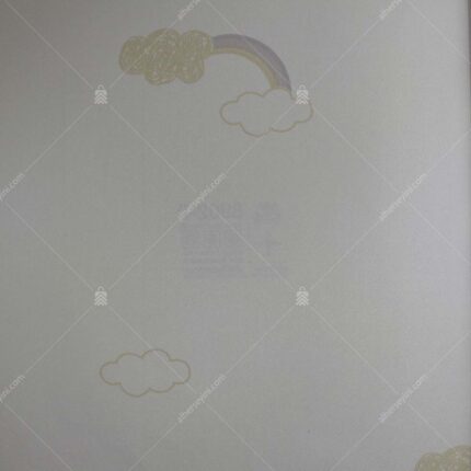 8902-2 Bulutlu Çocuk Odası Duvar Kağıdı