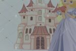 8910-1 Prenses Desenli Duvar Kağıdı Detay