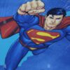8914-1 Superman Desenli Duvar Kağıdı Detay