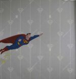 8915-1 Superman Desenli Duvar Kağıdı