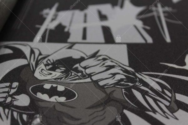 8917-2 Batman Desenli Duvar Kağıdı Detay