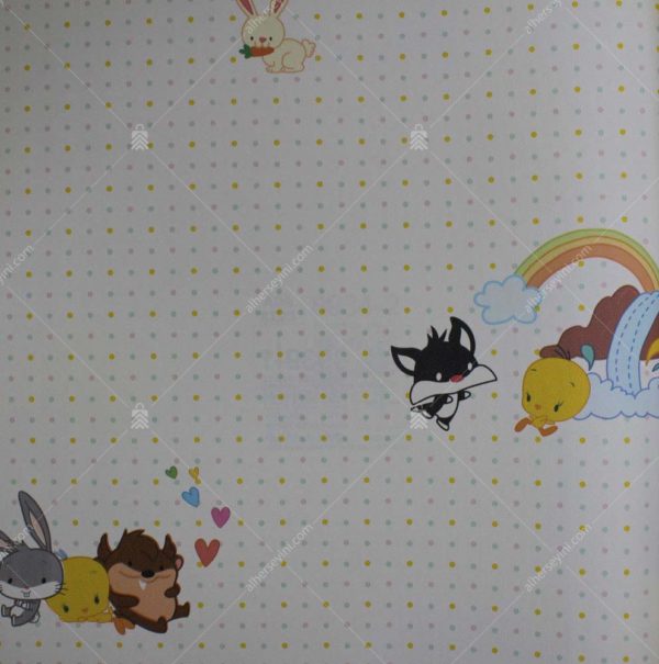 8939-1 Looney Tunes Çocuk Odası Duvar Kağıdı