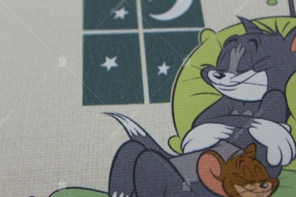 8941-1 Tom Ve Jerry Çocuk Odası Duvar Kağıdı Detay
