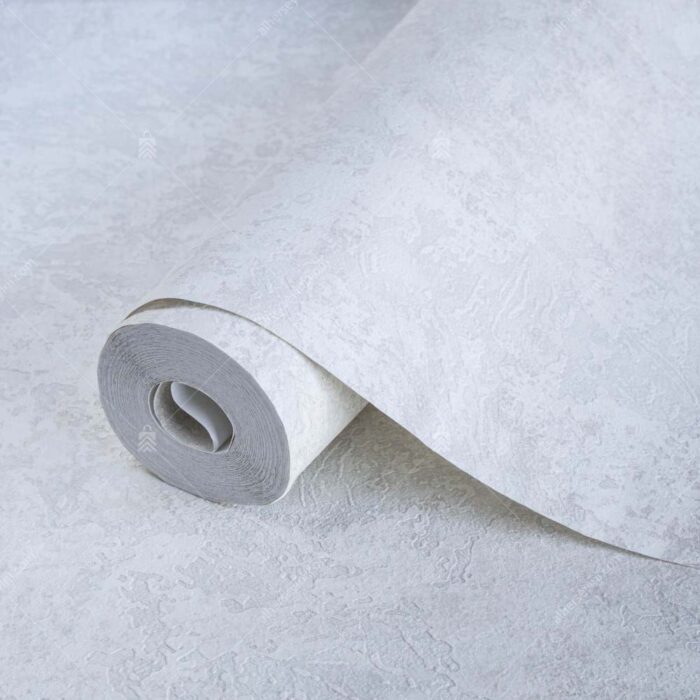 1108-1 Beyaz Doğal Taş Görünümlü Duvar Kağıdı Rulo