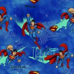 8914-1 Superman Desenli Duvar Kağıdı
