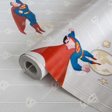 8915-1 Superman Desenli Duvar Kağıdı Rulo