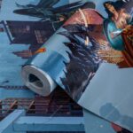 8921-1 Wonder Woman Desenli Duvar Kağıdı Rulo