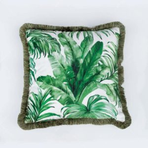 EY102 Palmiye Yaprakları Desenli Yastık