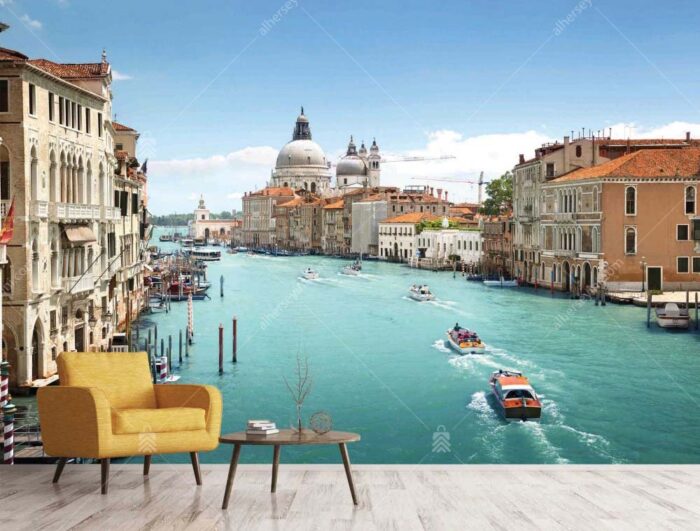 M862 Moneta Venedik Şehir Manzaralı Poster Duvar Kağıdı Uygulama
