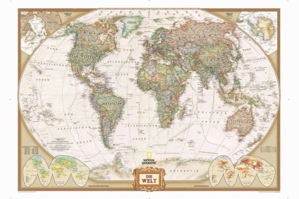 M900-4 Moneta Dünya Haritası Duvar Posteri