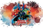 2010-4 Warner Bros Justice League Çocuk Odası Poster Duvar Kağıdı