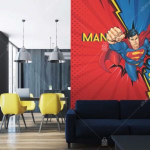 2021 Warner Bros Süpermen Çocuk Odası Poster Duvar Kağıdı Uygulama