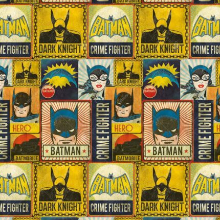 2024-4 Warner Bros Batman Çocuk Odası Poster Duvar Kağıdı