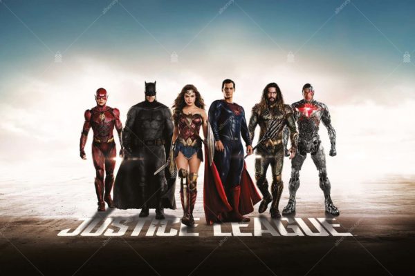 2026-4 Warner Bros Justice League Çocuk Odası Poster Duvar Kağıdı