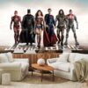 2026 Warner Bros Justice League Çocuk Odası Poster Duvar Kağıdı Uygulama