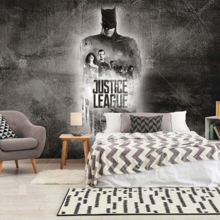 2027 Warner Bros Justice League Çocuk Odası Poster Duvar Kağıdı Uygulama