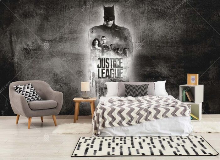 2027 Warner Bros Justice League Çocuk Odası Poster Duvar Kağıdı Uygulama