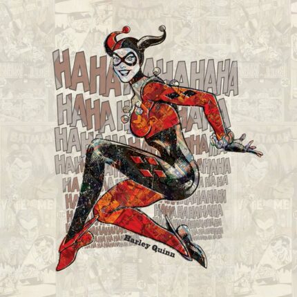 2032-4 Warner Bros Harley Quinn Çocuk Odası Poster Duvar Kağıdı