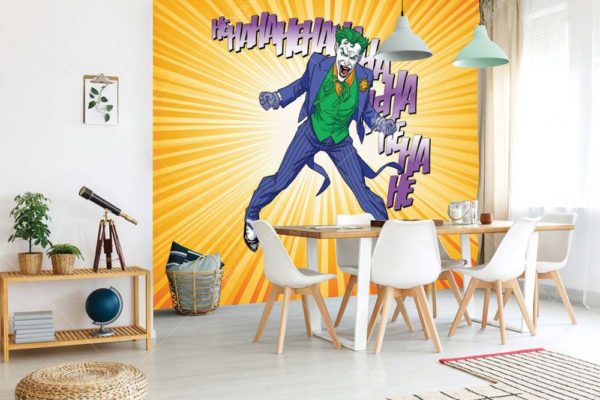 2076 Warner Bros The Joker Çocuk Odası Duvar Posteri Uygulama