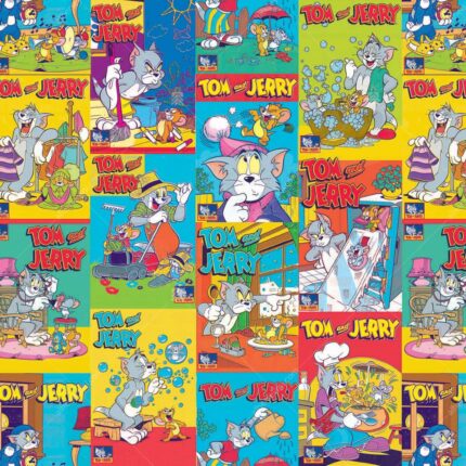 2088-4 Warner Bros Tom ve Jerry Looney Tunes Çocuk Odası Duvar Posteri