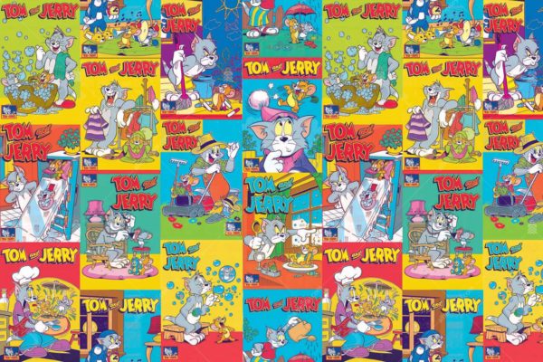 2088-4 Warner Bros Tom ve Jerry Looney Tunes Çocuk Odası Duvar Posteri