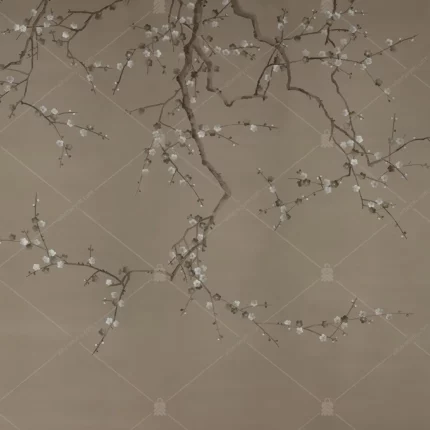 GRP190050 Tavandan Sarkan Sakura Ağacı Poster Duvar Kağıdı