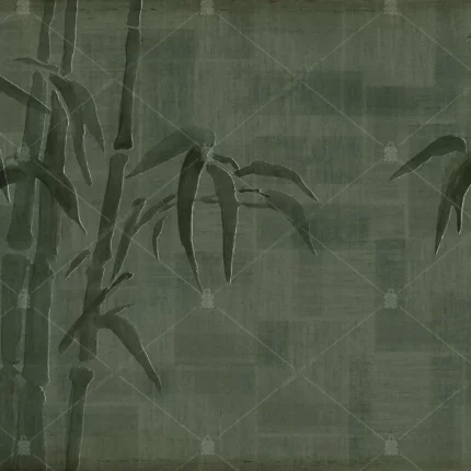 GRP190065 Soyut Bambu Ağacı Poster Duvar Kağıdı