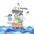 GRP490003 Denizdeki Korsanlar Bebek Poster Duvar Kağıdı