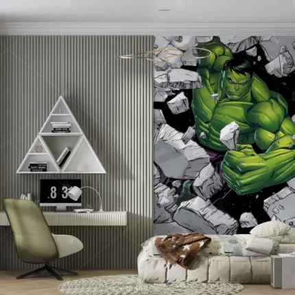 GRP570081 Duvarı Yıkan Hulk Poster Duvar Kağıdı