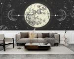 GRP800022 Ay Evreleri Astroloji Poster Duvar Kağıdı