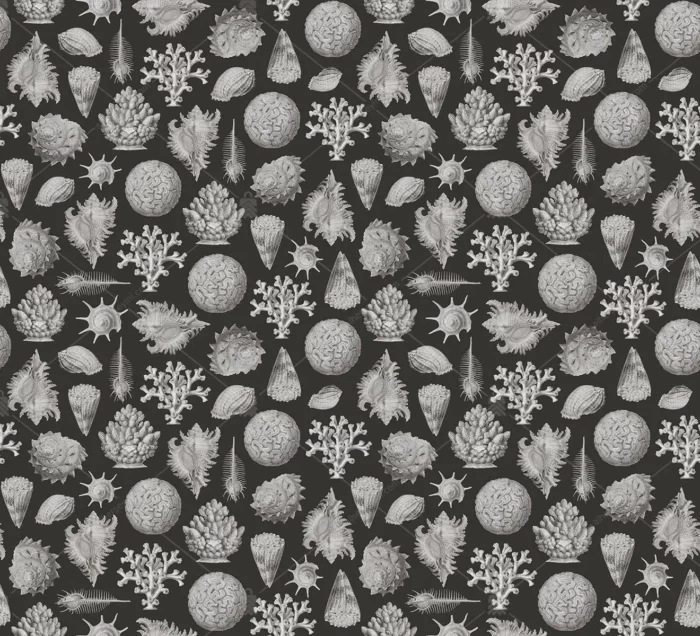 GRP850108 Mercan Deniz Bitkileri Poster Duvar Kağıdı