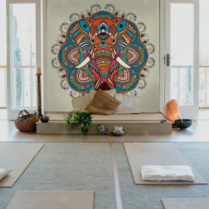 GRP860004 Yoga Mandala Poster Duvar Kağıdı
