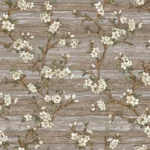 1505-4 Adawall Vera Çiçek Desenli Duvar Kağıdı
