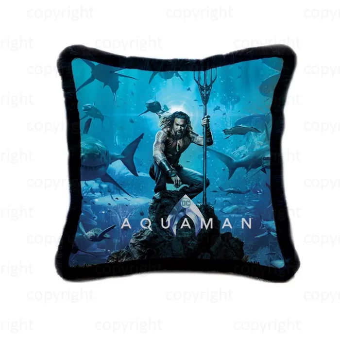 Aquaman Desenli Dekoratif Yastık EY354