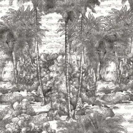 Orman Tasarımlı Duvar Kağıdı SE301-1