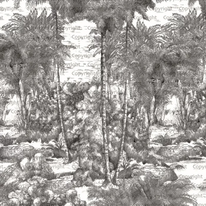 Orman Tasarımlı Duvar Kağıdı SE301-1